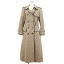【新品同様】グッチ GGキャンバス シグネチャー ロゴ レザーパイピン...(4)