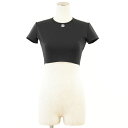 【新品同様】CHANEL シャネル 水着 カットソー 1995SS 95P P05010 ランウェイ フィナーレ着用 スイムウエア トップス COCOマーク 半...