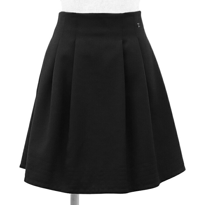 CHANEL シャネル ひざ丈スカート 紺系 38(S位) 4100124M0010 楽天市場】プリーツ(ブランドシャネル)(スカート|ボトムス