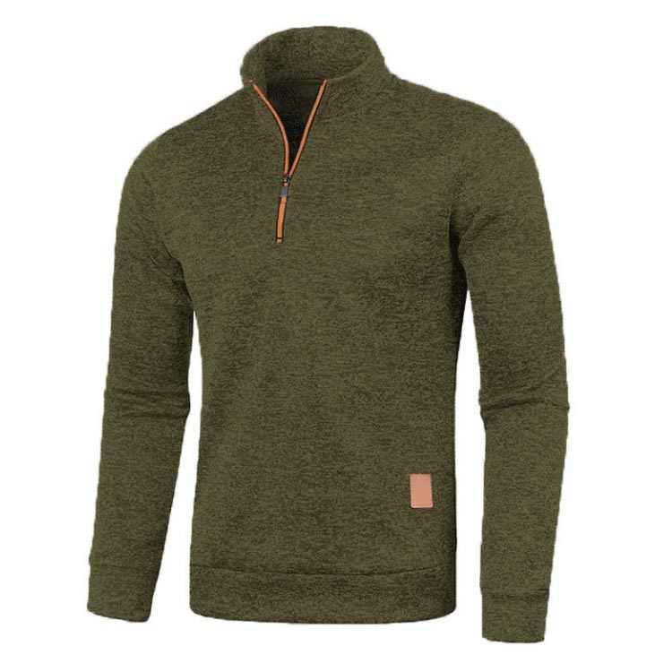 ゴルフシャツ 長袖ポロシャツ スポーツ ゴルフウェア メンズ ポロシャツ 長袖 ニット 秋冬 厚手 裏起毛 微起毛 トップス ハイネック ハーフジップ パーカー 防寒 トレーナー Tシャツ 無地 通勤 おしゃれ カジュアル 冬服 父の日 体型カバー 大きいサイズ 送料無料