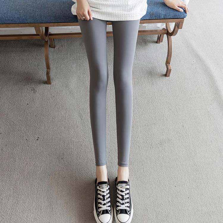 紫外線対策 薄手 レディース 冷感 レギンス 涼感 スパッツ ブラック ハイウエスト ストレッチ 夏 UVカット 9分丈 黒 着痩せ 涼しい インナー 伸縮性 さらさら 美脚 ヨガ ロングパンツ 2枚セット