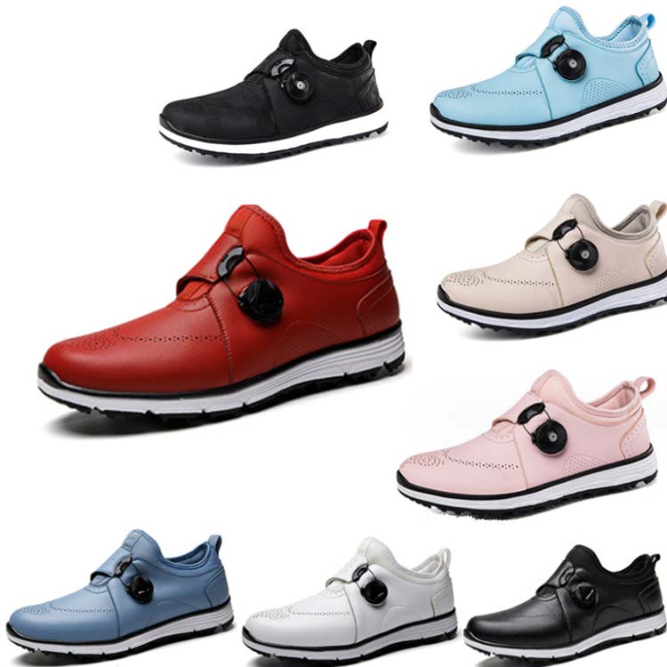 ゴルフシューズ スニーカー 運動靴 ダイヤル式 スパイクレス シューズ ゴルフ おしゃれ メンズ 疲れにくい 防水 シューズ 男性用靴 男性 紳士 滑り止め スポーツ 歩きやすい 履きやすい ワイヤー 紐なし プレゼント 父の日 軽量