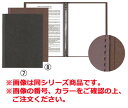 シンビ インフォ&メニューブック スリム-B・LU 黒【メニューブック】【お品書き】【メニューファイル】