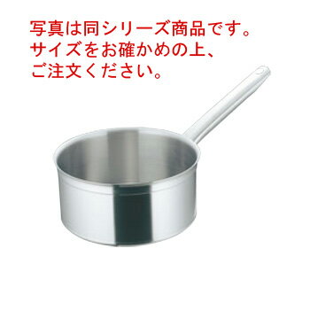 マトファー/ブウジャ ソースパン(蓋無)6810 16cm 電磁【片手鍋】【業務用鍋】【MATFER】【BOURGEAT】【電磁調理器対応】【IH対応】【ステンレス製】