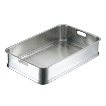 18-8 手穴付 給食バット【バット】【角バット】【番重】