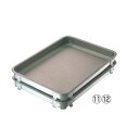 IKD アルミ 餃子&生鮮バット 抗菌フッ素加工 10枚取【バット】【角バット】