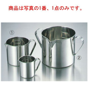 EBM 18-8 口付 ビーカー 2L【水マス】【計量カップ】【メジャーカップ】【厨房用品】【キッチン小物】【キッチン用品】【業務用】