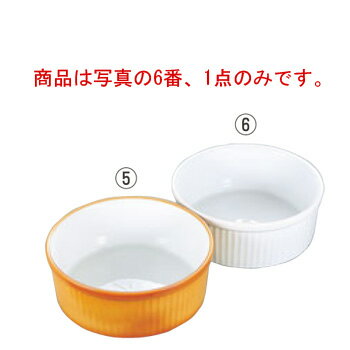 バウシャ スフレ(ストライプ)607-23 ホワイト【オーブンウェア】【ベーキングウェア】【ベイキングウェ..