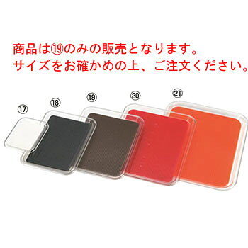 商品は19のみの販売となります。サイズをお確かめの上、ご注文ください。 【トレーサイズ】264×187×16mm 【マット（内寸）サイズ】223×146mm 【材質】トレー／メタクリル樹脂 マット／EVA樹脂