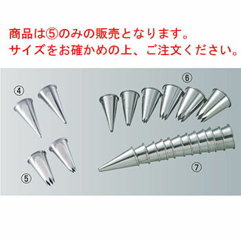 TH ステンレス 星口金 8切 61525 #0【業務用】【星型】【テルモハウザー】