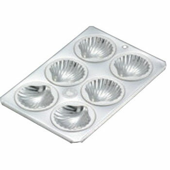 ブリキ Eマフィン型 Eケーキ型 6ヶ付