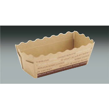 Pound Cake - クラフト ミニ パウンドトレー(ナチュール)BT31N(50枚入)【業務用】【紙カップ】【ケーキカップ】