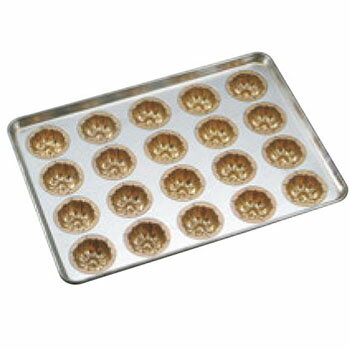 Sheet Pans - シリコン加工 プティング型 天板(20ケ取)【業務用】【オーブン天板】