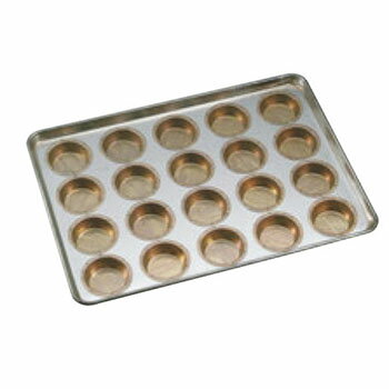 Sheet Pans - シリコン加工 ミニマンケ75型 天板(20ケ取)【業務用】【オーブン天板】