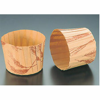 マフィンカップ 小麦柄(80枚入)M-109 φ65【業務用】【紙カップ】【ケーキカップ】