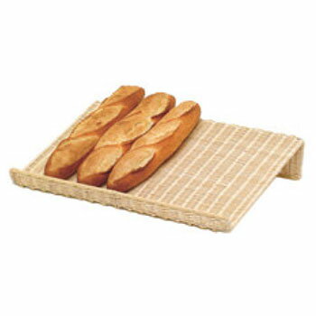 籐製 フランスパンスタンド 横置浅型 16-701【業務用】【籐かご】【パンかご】