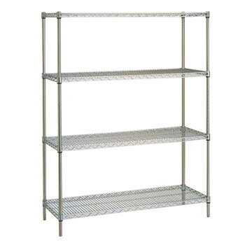 スーパーエレクターシェルフ 5段 P2200×BS1520【代引き不可】【エレクターラック】【収納ラック】【棚】