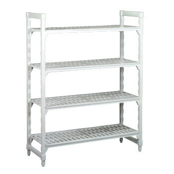 カムシェルフ固定 540×910×H1430 5段メッシュ【代引き不可】【シェルフラック】【棚】【収納ラック】