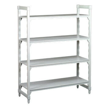 カムシェルフ固定 360×610×H2140 4段 ソリッド【代引き不可】【シェルフラック】【棚】【収納ラック】