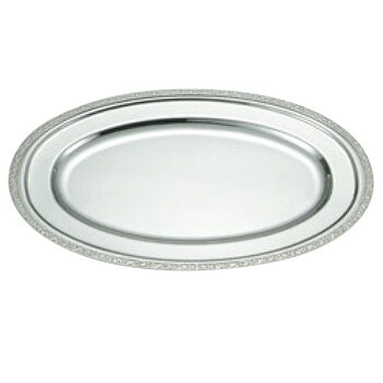SW 18-8 モンテリー 小判皿 12インチ【シルバートレー】【お盆】【トレイ】