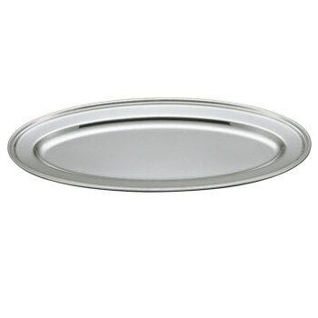 UK 18-8 B渕 魚皿 22インチ【シルバートレー】【お盆】【トレイ】