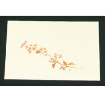 尺三 懐石まっと クリーム(100枚入)WSS-4 桜【敷マット】【懐石料理】