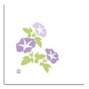 和紙テーブルマット「花日和」Sサイズ(100枚入)A-7-9「朝顔」【敷マット】【掛け紙】