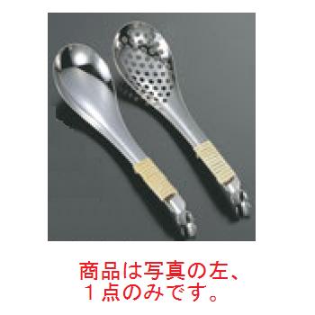 18-8 藤づる巻 レンゲスプーン 穴無【お玉】【卓上用品】【調理器具】