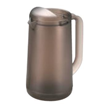 BK ポリカーボネイト ノンウェットピッチャー(Bタイプ)1.2L スモークブラウン【業務用】【水差し】【ポット】