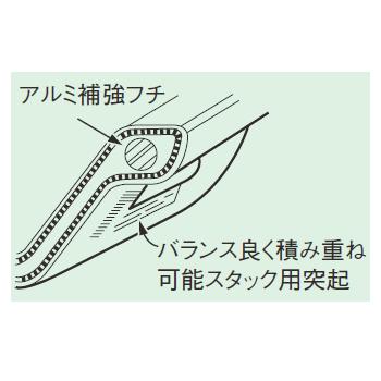 OPEN キッチンのキャンブロ カムトレイ 1418(215)アブストラクト/グレー【お盆】【トレイ】【トレー】｜アングル2