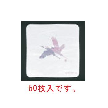 和風コースター 四季 角型(50枚入)WCO-K11 つる【コースター】