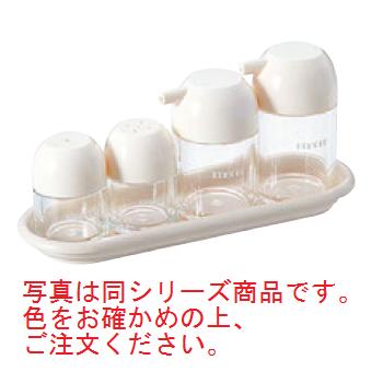 キノコ カスターセット 5PCS K-5111 白【調味料入れ】