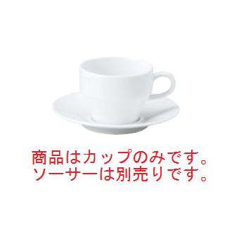 商品はカップのみです。ソーサーは別売りです。 ?強さと軽さを両立した磁器食器? このページの全商品は軽量高強度磁器は、一般磁器の約3倍の素材強度をもち、重量は、通常の強化磁器より約1割軽く製造されています。 【サイズ】φ80mm×H61mm 【容量】180cc 商品によっては製造工程の都合上、糸底がざらついている場合がございます。 収納時に他の器を傷つけたり、テーブル等へのキズの原因となりますのでその際は砥石、もしくは細目のサンドペーパーで軽く擦るか、二つの器の底を円を書くよう丁寧に擦り合わせる事により滑らかになります。 店舗用識別コード：7628910