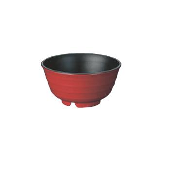 Small Bowls - メラミン 小 うどん鉢 ウルミ内黒 773-CB【メラミン食器】【皿】【和食器】