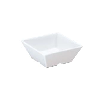 樂天商城 - メラミン スクエア小鉢 10cm SS-24 ホワイト【メラミン食器】【盛鉢】