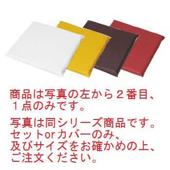 レザー 座布団カバー丈 無地 AAU0003 小 黄【座布団カバー】【ざぶとんカバー】【PVCレザー生地】