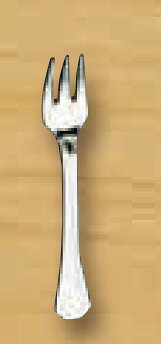 【メール便】SA18-8ハーモニー ヒメフォーク【SUS304】【ステンレス】【スイーツフォーク】【業務用】