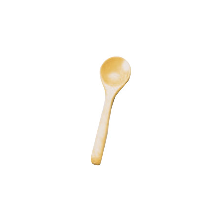 【メール便】白竹 茶椀蒸スプーン S φ27×111(08611)【カトラリー用品】【卓上小物】【ナイフ】【フォーク】【スプーン】