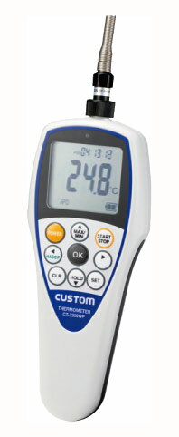 カスタム 防水デジタル温度計 CT−3200WP TS−02WP標準センサー付