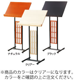 メニュースタンド　飾り障子　クリアー 50467【代引き不可】【案内プレート】【案内板】【メニューボー..