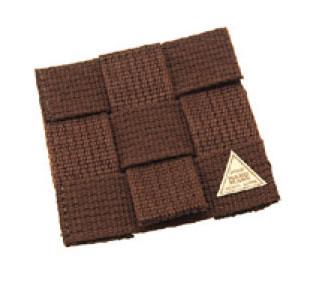 #850-S (10枚入) コースター ブラウン【コースター】【シンプル】【おしゃれ】【角型】【店舗用品】【居酒屋】【バー】【業務用】