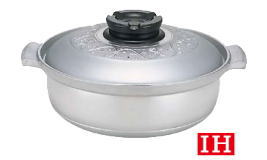 マイスターIHちり鍋 27cm【業務用アルミマイスター IH対応鍋 電磁調理器対応】【卓上鍋】【宴会用】【..