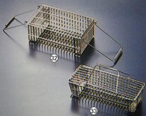 18-8　箸 消毒篭小【食器カゴ】【水切り】【食器かご】【食器置き】【ステンレス】【SUS304】【業務用】