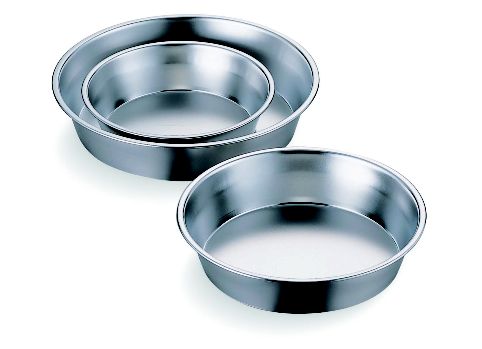 乐天商城 - 18-8 総絞り テーパーケーキ型（共底）21cm【製菓用品 製菓道具 お菓子作り】【ケーキ型】【ステンレス】【業務用】