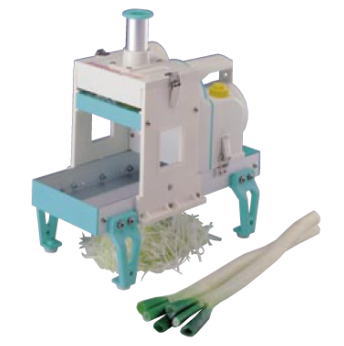 白髪ネギカッター 電動 SHIRAGA 2000 (芯ありタイプ)【代引き不可】【フードスライサー ネギスライサー】【千葉工業所】【ネギカッター】【業務用】