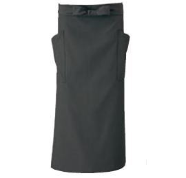 樂天商城 - ソムリエ前掛 A-1937(ブラック)【エプロン】【割烹着】【Apron】【台所着】【業務用】
