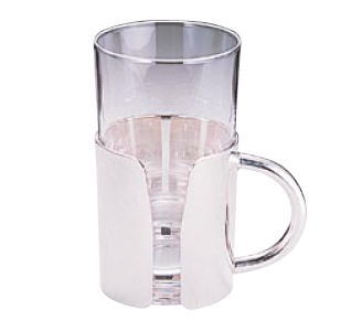 UK18-8 ロイヤルグラスホルダー〈B〉【コップ】【ステンレス】【ホットグラスホルダー】【グラス】【業..