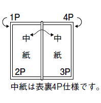 メニューブック MS-303 茶【お品書き】【メニューカバー】【シンビ】【おしながき】【メニュー表】【献立表】【クリアファイル】【メニューホルダー】【合成皮革】【業務用】 open-kitchen-10019240 OPEN キッチン サンプル画像2