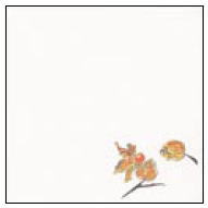 耐油懐敷 15cm角(100枚入) M33-001 ほおずき【演出用品】【カトラリー】【料理演出小物】【敷マット】【ランチョンマット】【業務用】