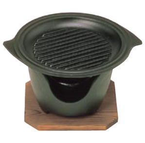 S鉄 ミニ皿セット グリル丸 17cm【鉄皿】【焼物】【こんろ】【コンロ】【宴会】【卓上備品】【卓上演出用品】【業務用】